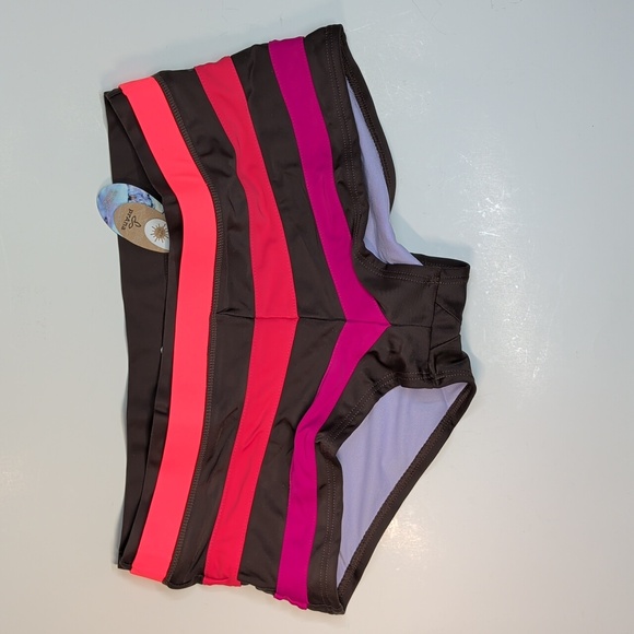 NWT prAna Bikini 2-Piece Bathing/Swim Suit Women's Medium Espresso Brown NEW - Picture 5 of 6